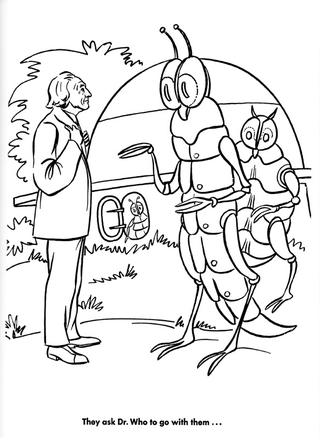 Illustration for article titled Doctor Who: Planet of the Nipplepedes & Skiing Robots of Doom
